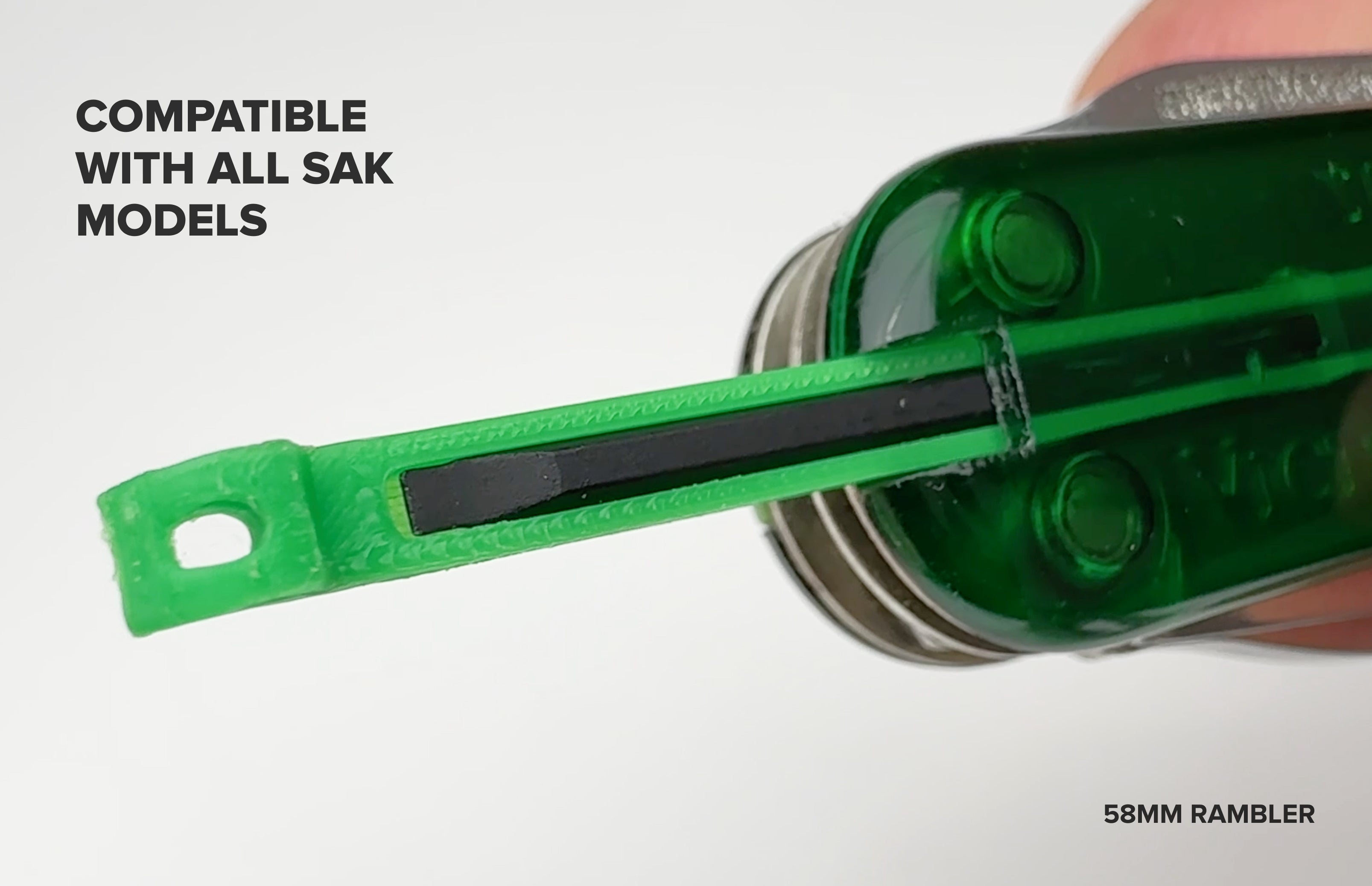 Toothpick Precision screwdriver mod for Victorinox Swiss Army Knive (SAK) - Fits all models