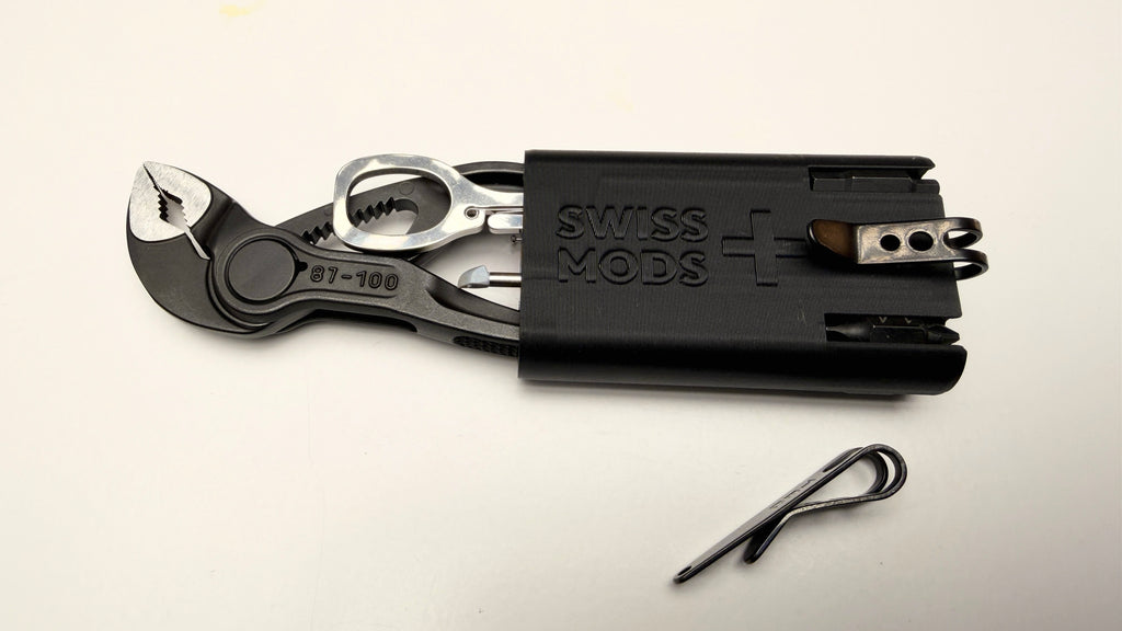TEC P-7 black pocket clip