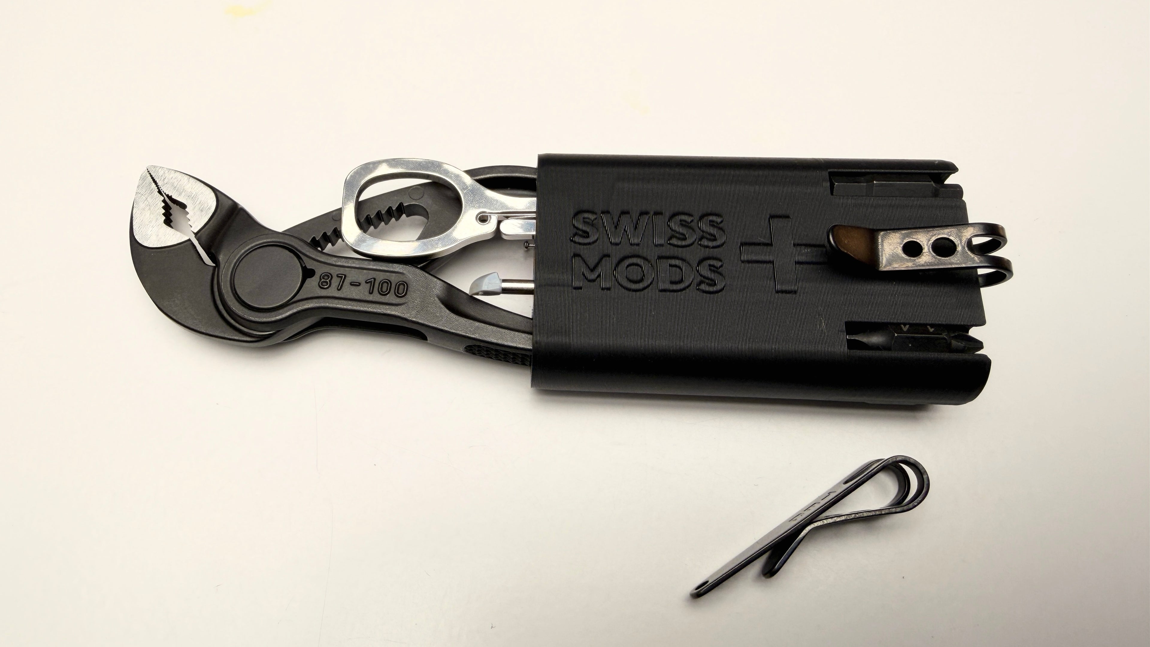 TEC P-7 black pocket clip