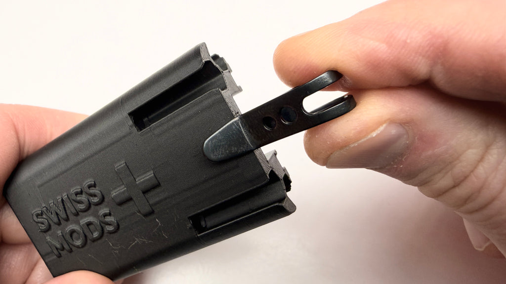 TEC P-7 black pocket clip