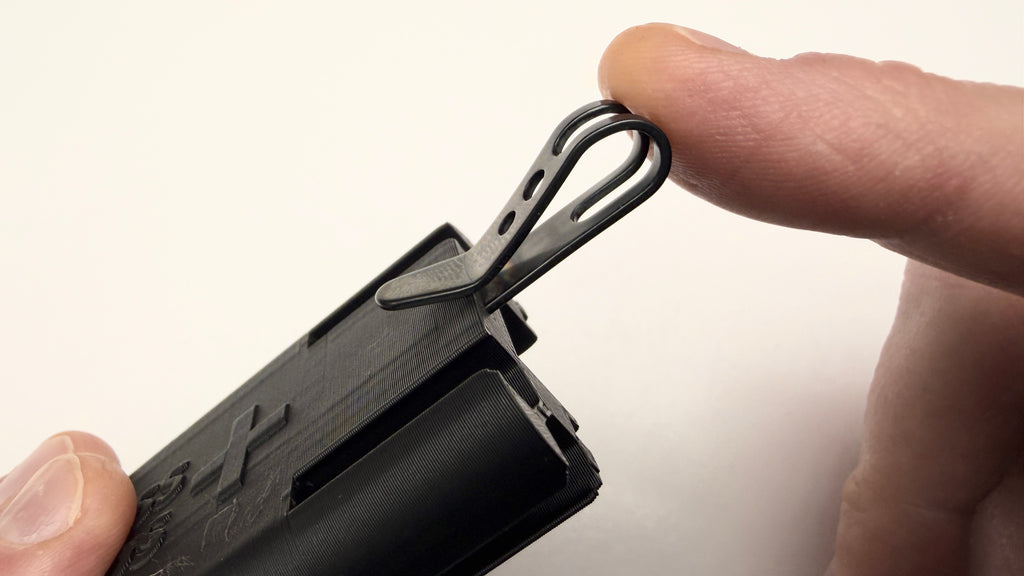 TEC P-7 black pocket clip