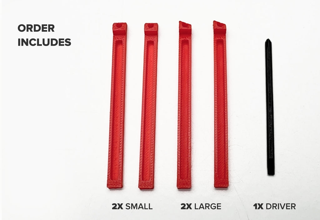 Toothpick Precision screwdriver mod for Victorinox Swiss Army Knive (SAK) - Fits all models