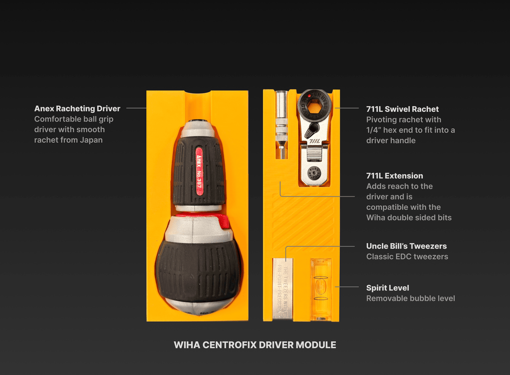 Snapmatic Anex rachet driver module