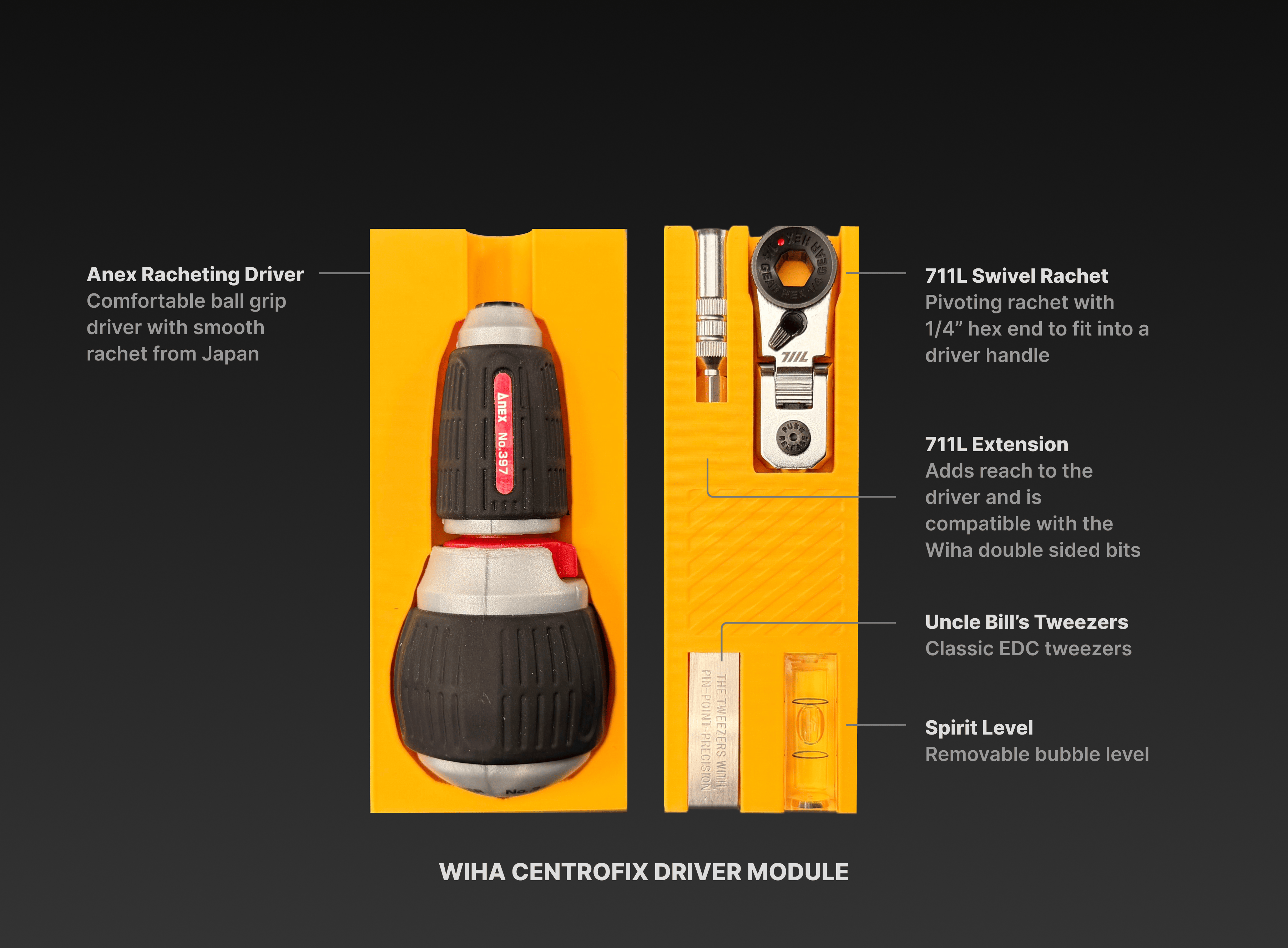 Snapmatic Anex rachet driver module