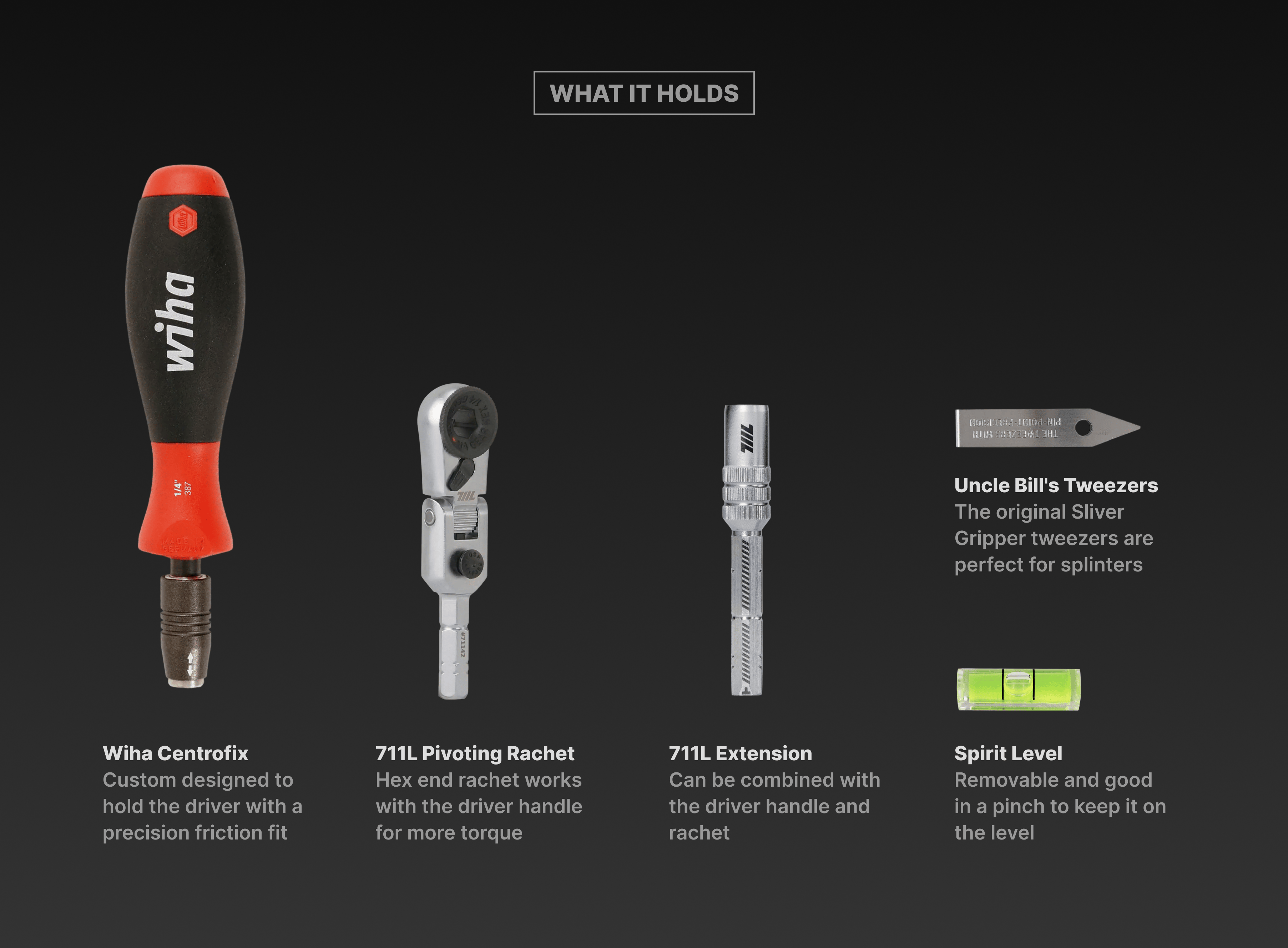 Snapmatic Wiha Centrofix driver module